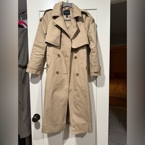 Classic Tan Trench Coat